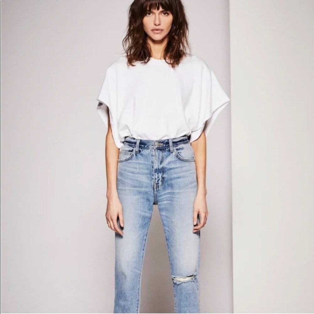SOLD! 🛑 NWT Current/Elliott THE VINTAGE CROPPED SLIM JEAN